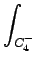 $\displaystyle \int_{{C_4^-}}^{}$