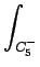 $\displaystyle \int_{{C_5^-}}^{}$