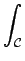 $\displaystyle \int_{{\cal C}}^{}$