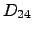 $ D_{24} $
