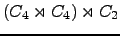 $ (C_{4} \rtimes C_{4}) \rtimes C_{2} $
