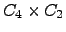 $ C_{4} \times C_{2} $