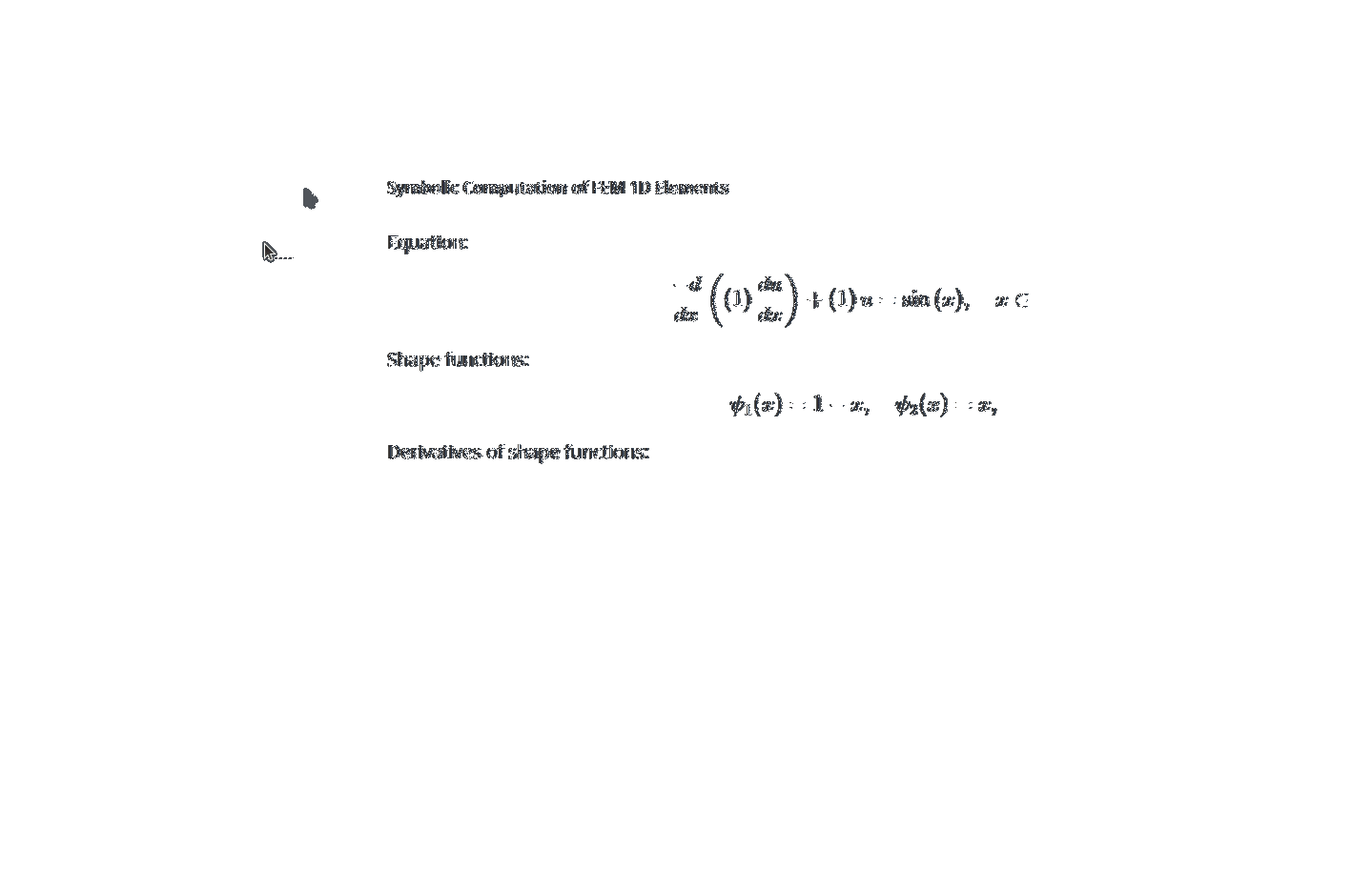 Simple GCD computation