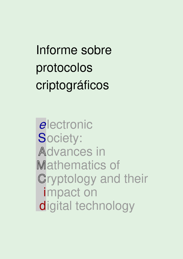 Informe sobre protocolos criptograficos