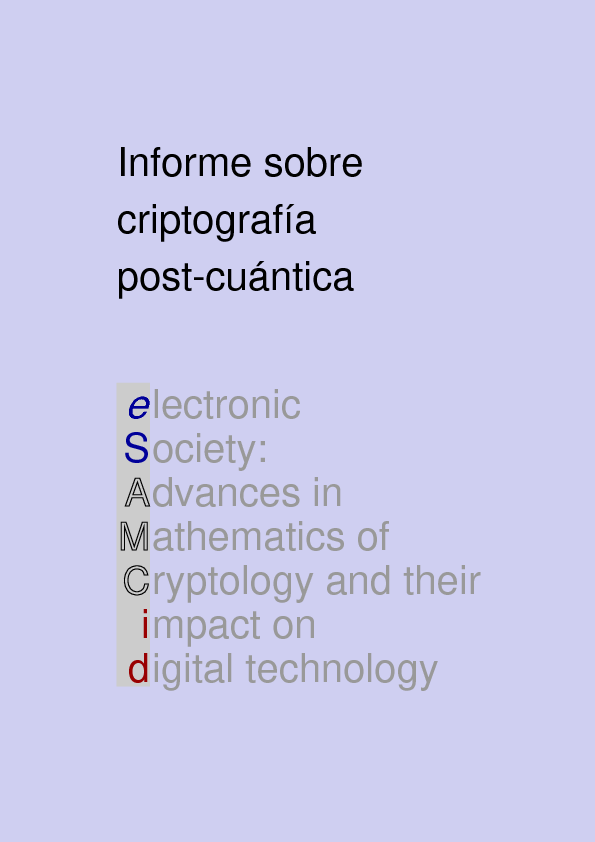 Informe sobre protocolos post-cuanticos